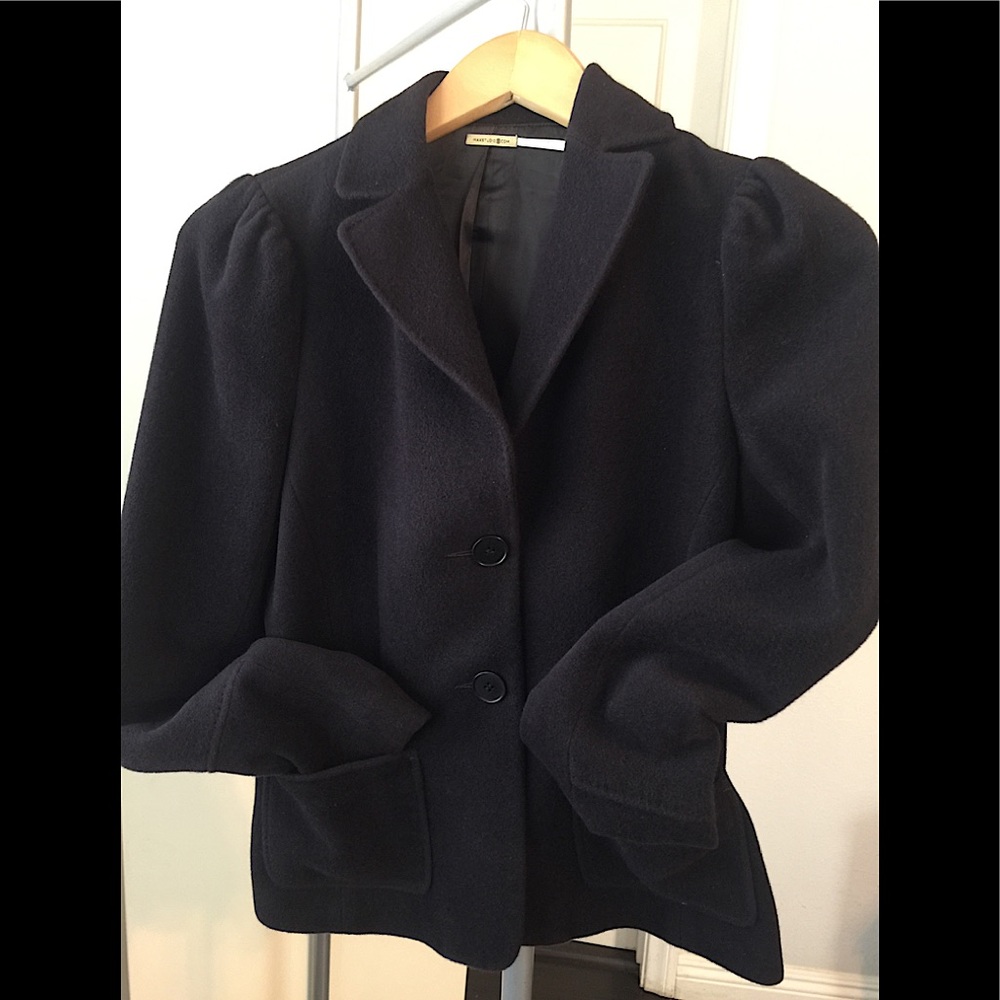 Max Studio women wool blend blazer